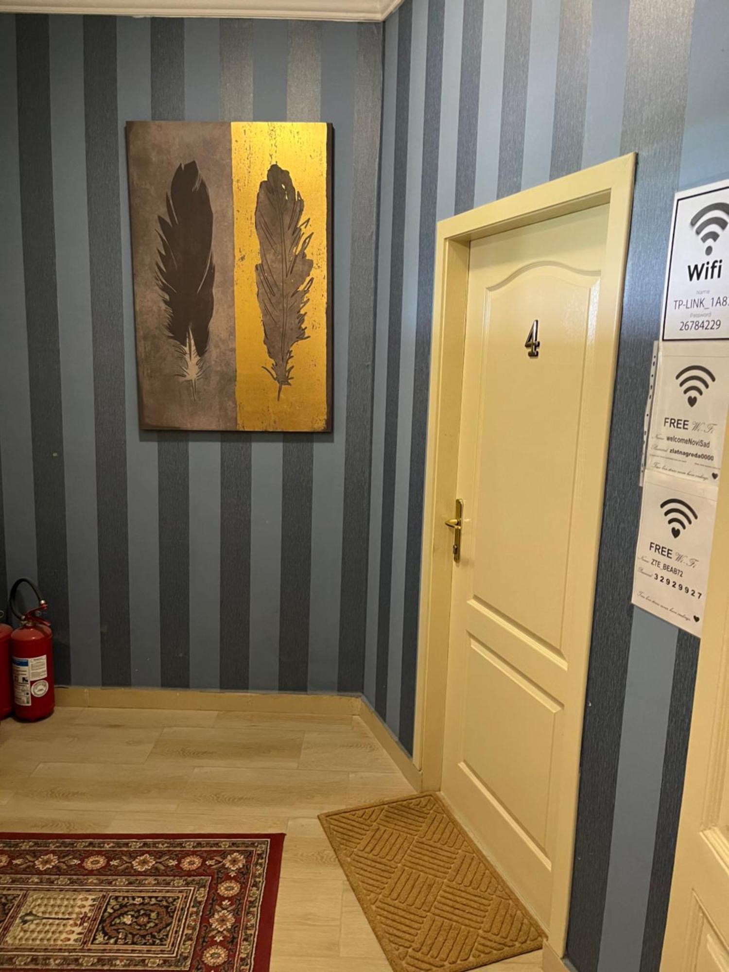 Sobe Sa Sopstvenim Kupatilom Private Rooms Bathroom In Center โนวีซาด ภายนอก รูปภาพ